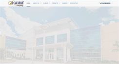 Desktop Screenshot of kammconsulting.com
